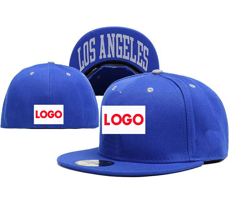 

Free shipping custom logo wholesale flat bill fitted hats caps custom fit ball close cap fitted snapback hat