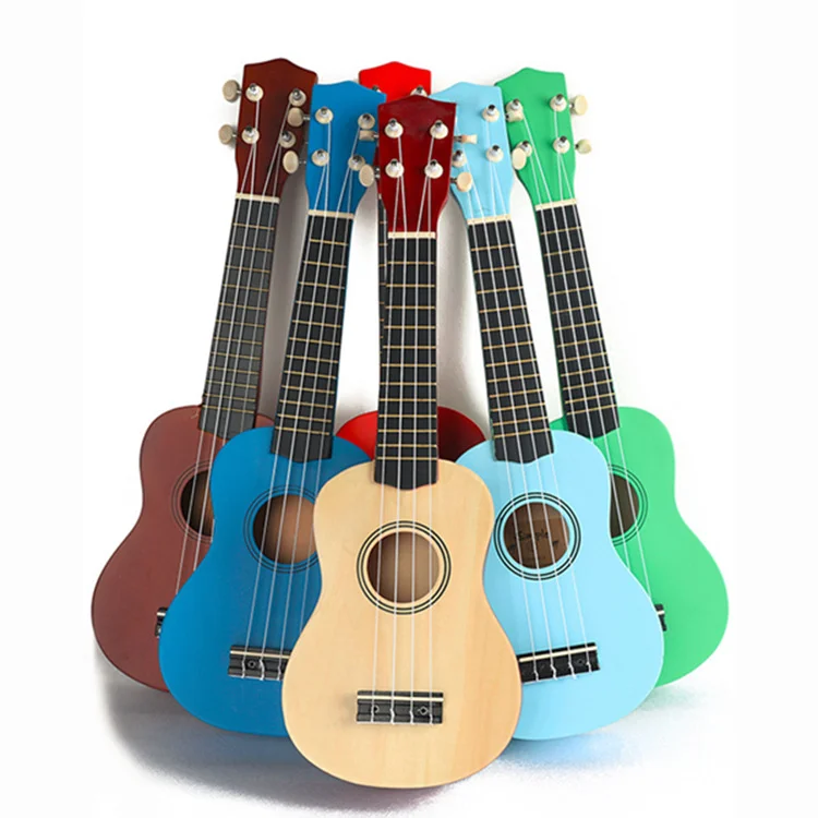 

Colorful Ukelele Concert Size Mini Guitar  Plastic Ukulele