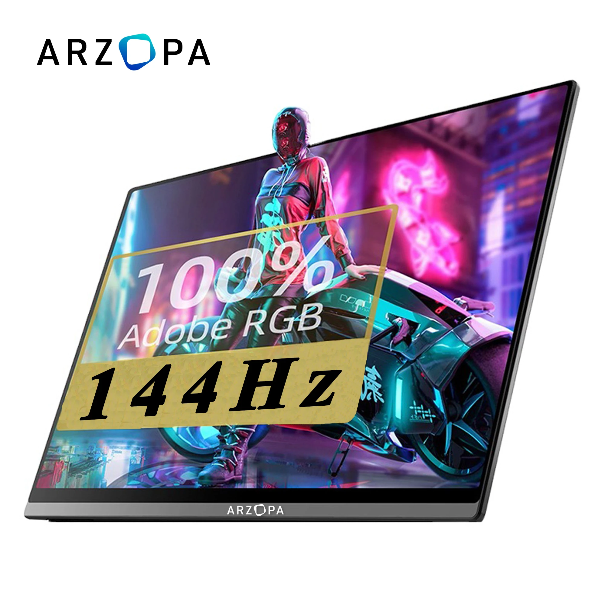 

4K 144Hz IPS HDR 15.6 inch 17.3 inch Gaming Computer touch screen Monitor with dual speaker usb type c