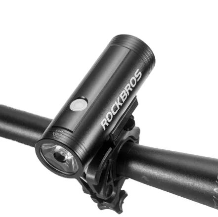 

ROCKBROS Bike Front Light Rainproof USB Rechargeable Bicycle Light 800LM Cycling Headlight LED 2000mAh Flashlight MTB Bike Lamp, Black