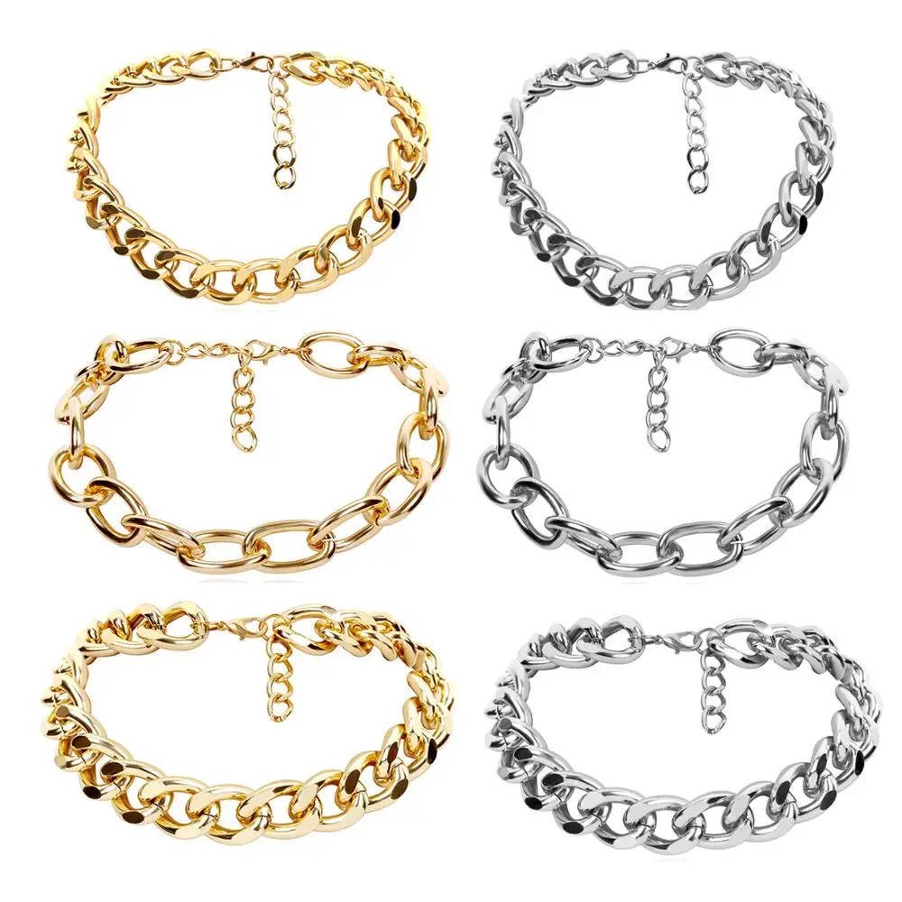 

CN2001 Customized Necklace Women Italian Gold Cuban Link Chain, Miami Cuban Link Gold Chain Necklace