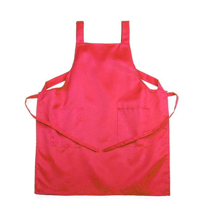 
Quality Custom digital kids printing cooking pink apron for kitchen 