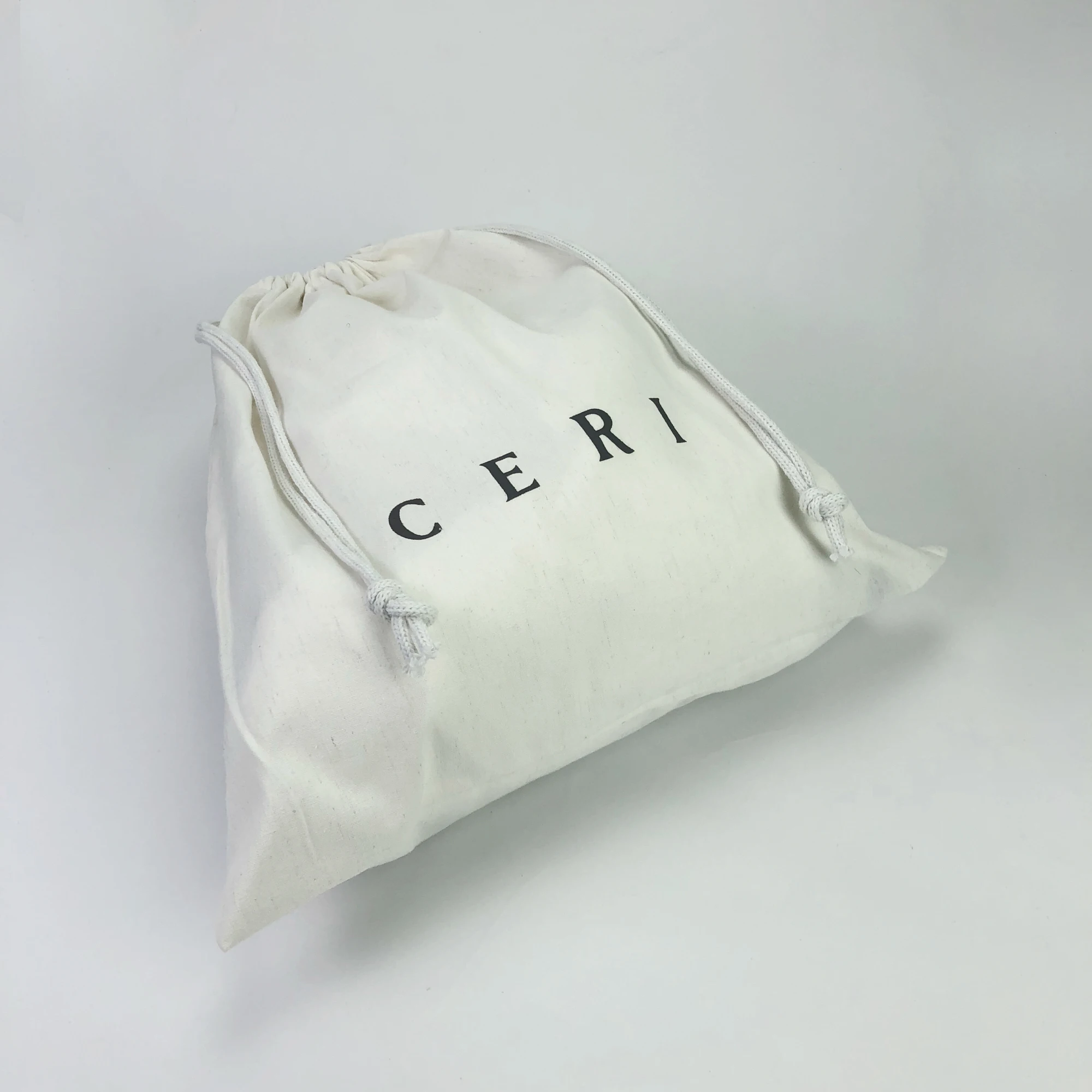 

Custom portable fashional bamboo cotton dust bags, Customized color
