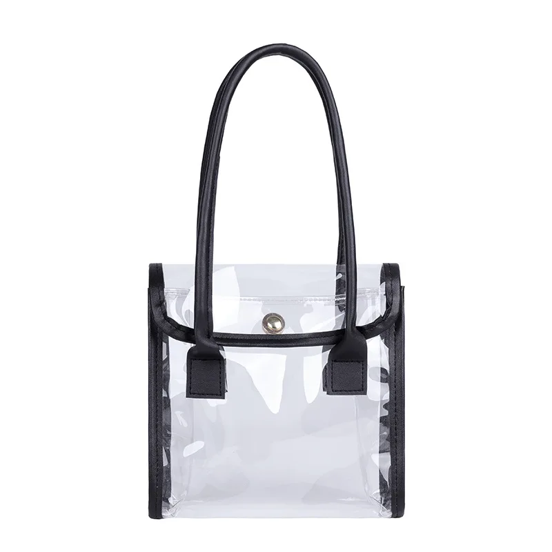 

New Transparent Small Jelly Bag Trendy Female Bag Ins Popular Fresh Woman Handbag