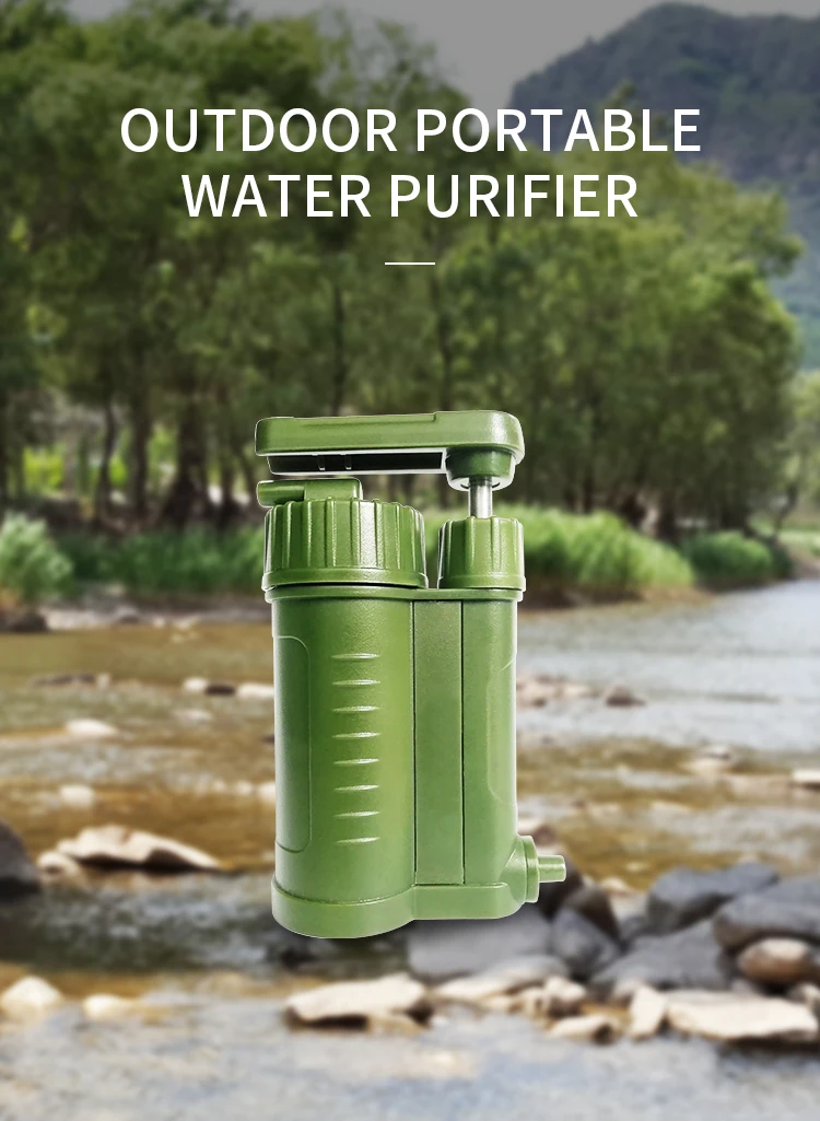 1000l filtration outdoor water filter drink direct camping