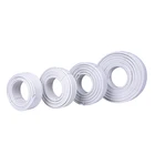 Impedance 75ohm 18AWG rg6 coaxial cable 64/96/128 braids cable cord