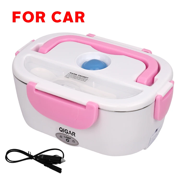 

12V 24V car Portable Leak-proof Food Warmer lunch box Electric Heating Lunch Box electric Lunch Box