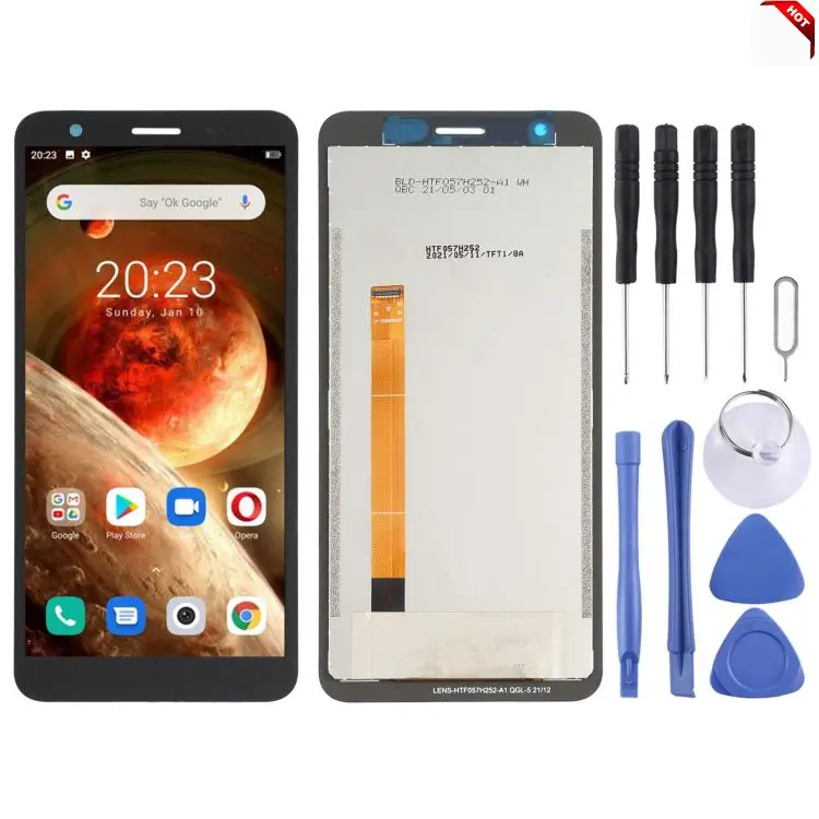 

Original Replacement LCD display touch pantalla lcd LCD Screen and Digitizer Full Assembly Blackview BV6600 original screen