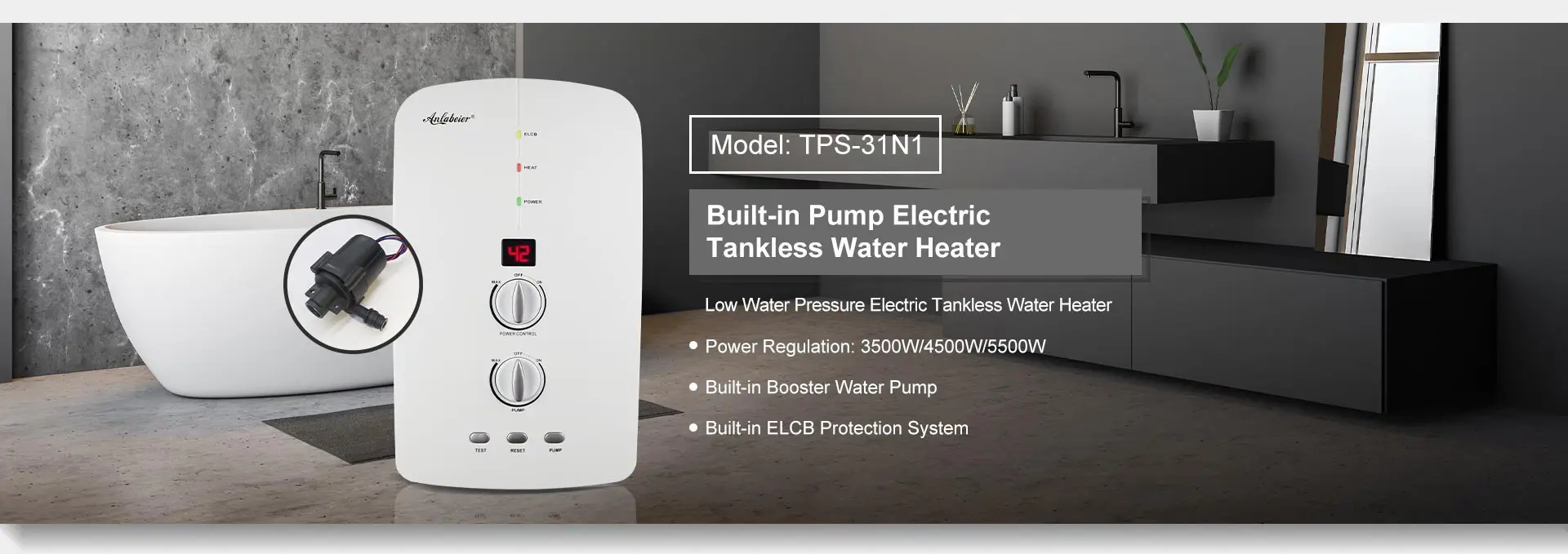 Zhongshan Chongde Electric Co Ltd Inatant Electric Water Heater Electric Heating Boiler