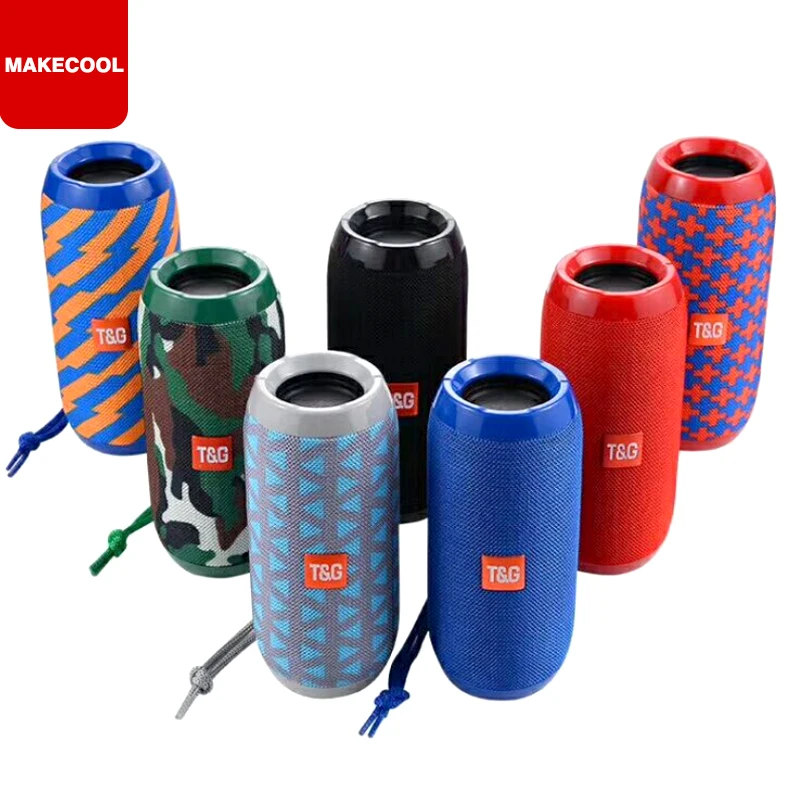 

Tg117 waterproof wireless Bt TES portable plug-in card audio sports gift speaker