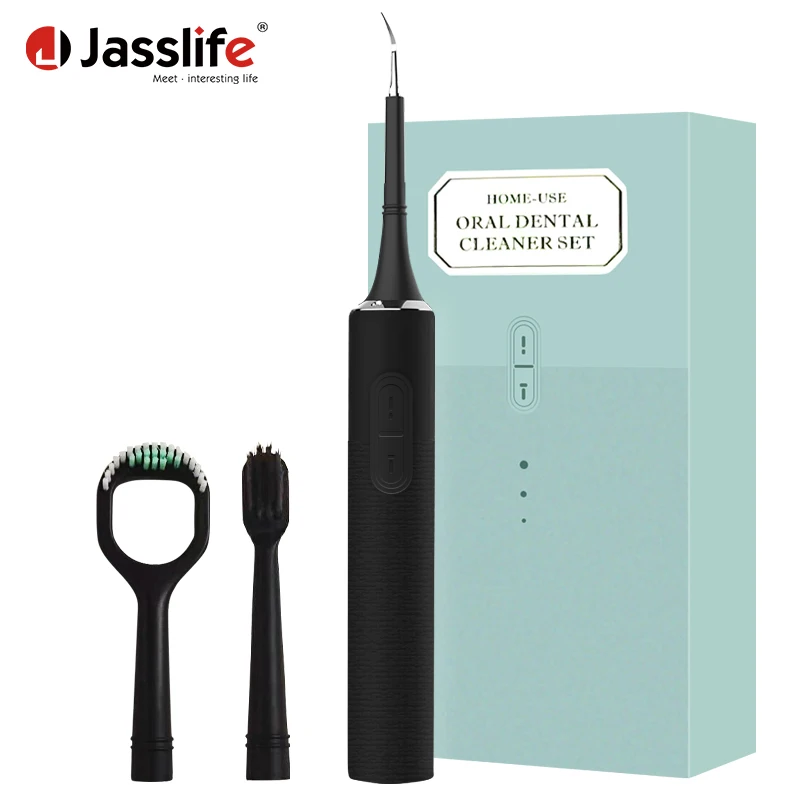 

Home Use Electric Dental Scaler Ultrasonic Calculus Remover Tooth Cleaner Sonic Smoke Stains Tartar with Dental Floss