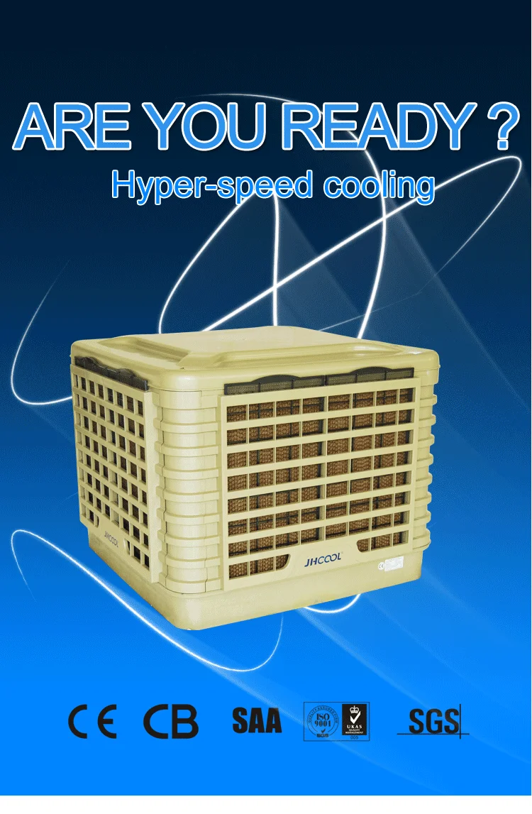 Down Discharge evaporative air cooler swamp cooler water air conditioning