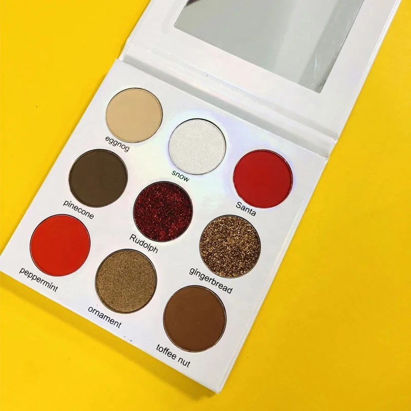 

9 Color Custom Logo Diy Eye Shadow Vegan Custom Eyeshadow Palette Eyeshadow Palette