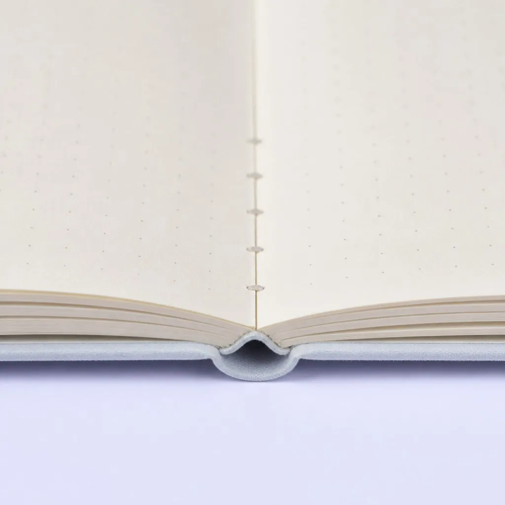Craftsmanship Macro - 180-Degree Lay-Flat Smyth-Sewn Thread Binding