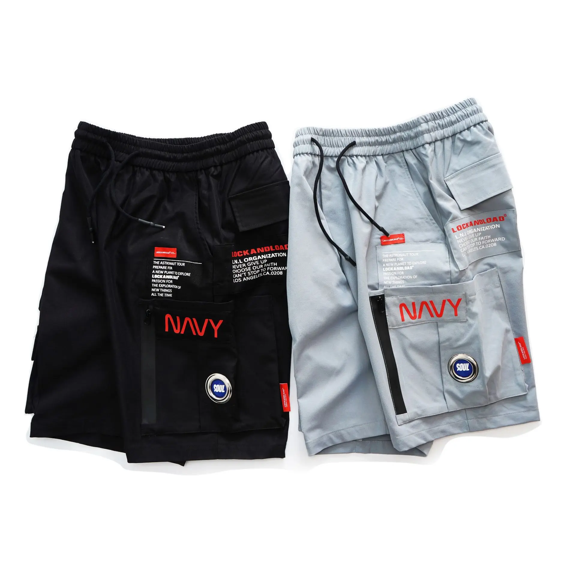 

2020 Men's Summer Shorts Casual Printing Nasa Men Shorts Pants, Show, all other colors and designs could be customized