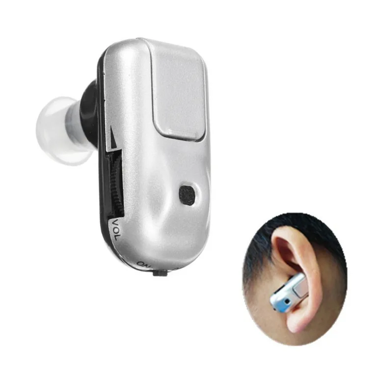 
Hearing aids in ear 