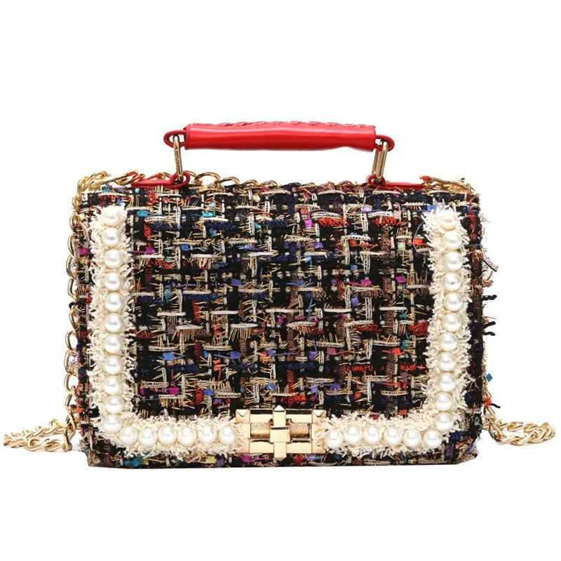 

Handbags 2021 woolen bags ladies luxury handbags women bags designer famous brand chanelle purse luxury