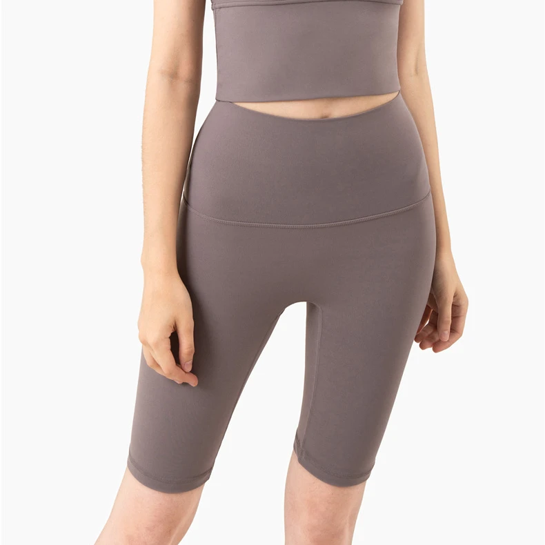 

Women Workout Yoga Shorts Premium Buttery Soft Solid Stretch Scrunch Sport Short Pants