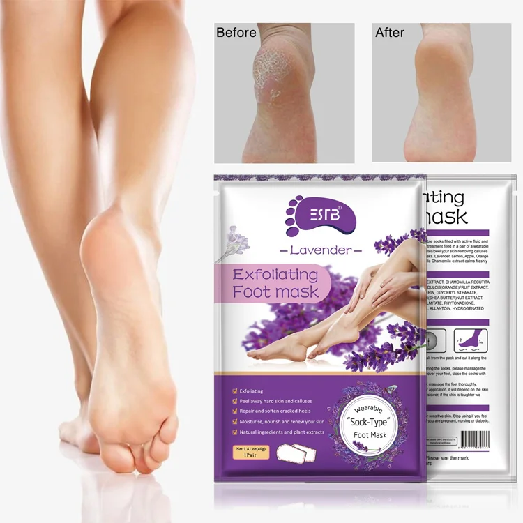 

Amazon Hot Sale Exfoliating Foot Peel Mask And Moisturizing Hand Mask, Remove Feet Dead Skin Callus And Repair Rough Hands