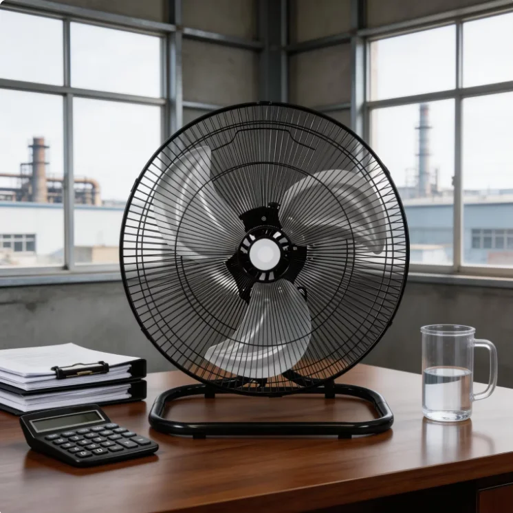Mechanical Floor Fan, 18-inch, 3-in-1, Aluminum - detail 20