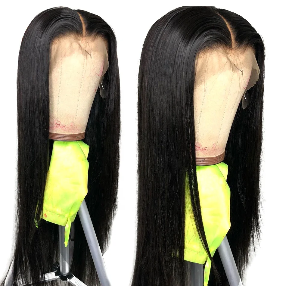 

180% 250% Density HD Lace frontal Human Hair Wigs For Black Women,Brazilian Virgin Hair 13x6 Transparent Lace Front Wig, Natural (can custom)