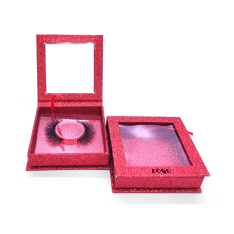 SY Shuying 2019 custom private label empty eyelash box container custom eyelash packaging box