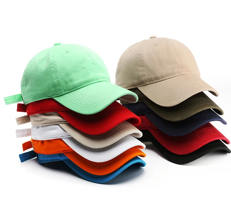 

wholesale baseball cap plain blank dad hat unstructured caps gorras en blanco llanas dad hat lisa gorras-al-por-mayor