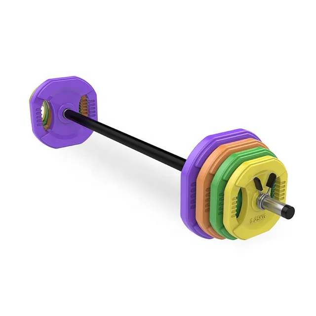 

Adjustable body pump weight Barbell set for Aerobic training, Customizable