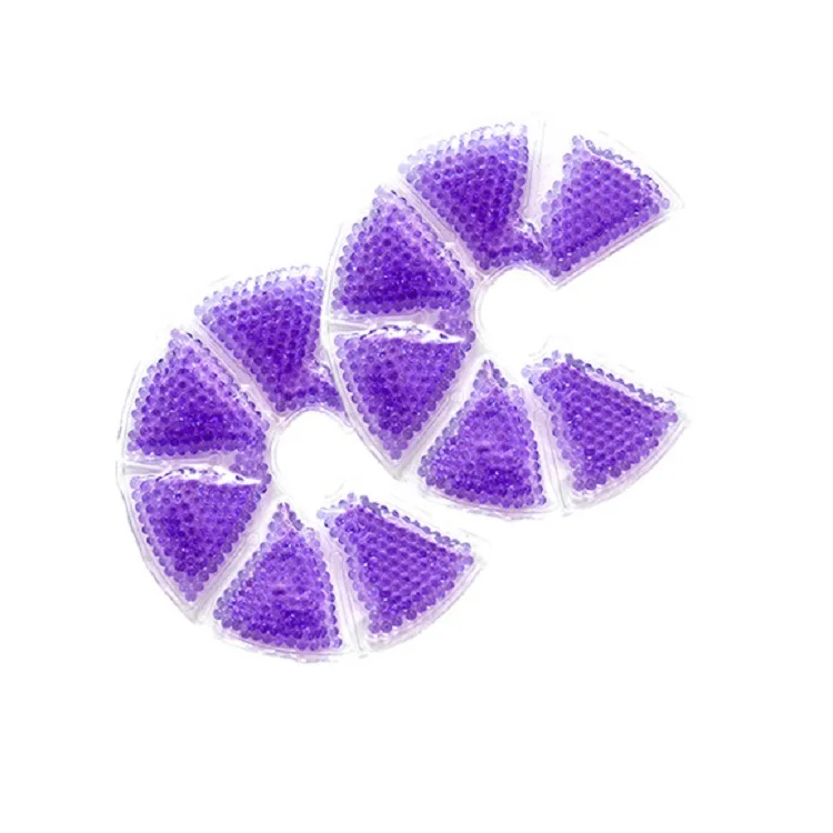 

Nipple reusable women Hot &cold breast gel ice pack pads, Customized color