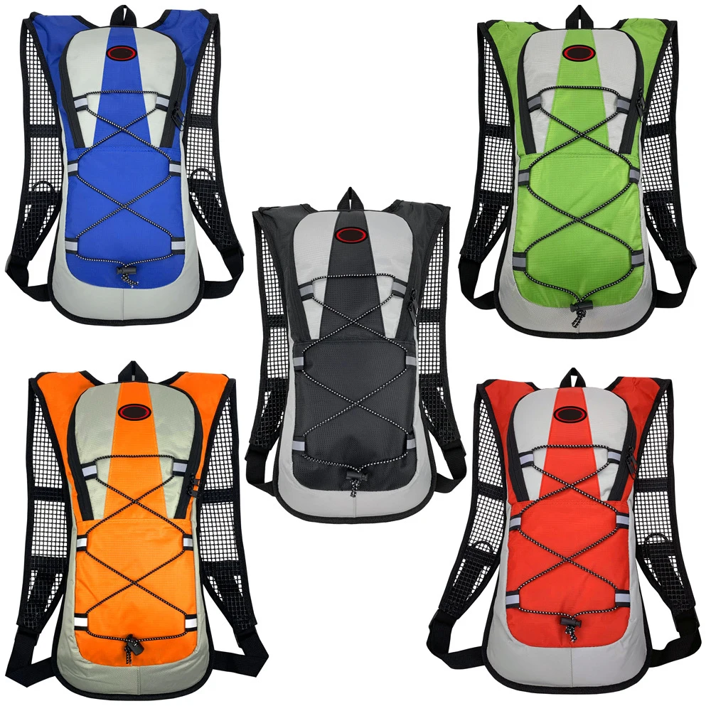 

Wholesale outdoor high quality outdoor running clear hydration backpack cycling hydration backpack with soft material, Customized color