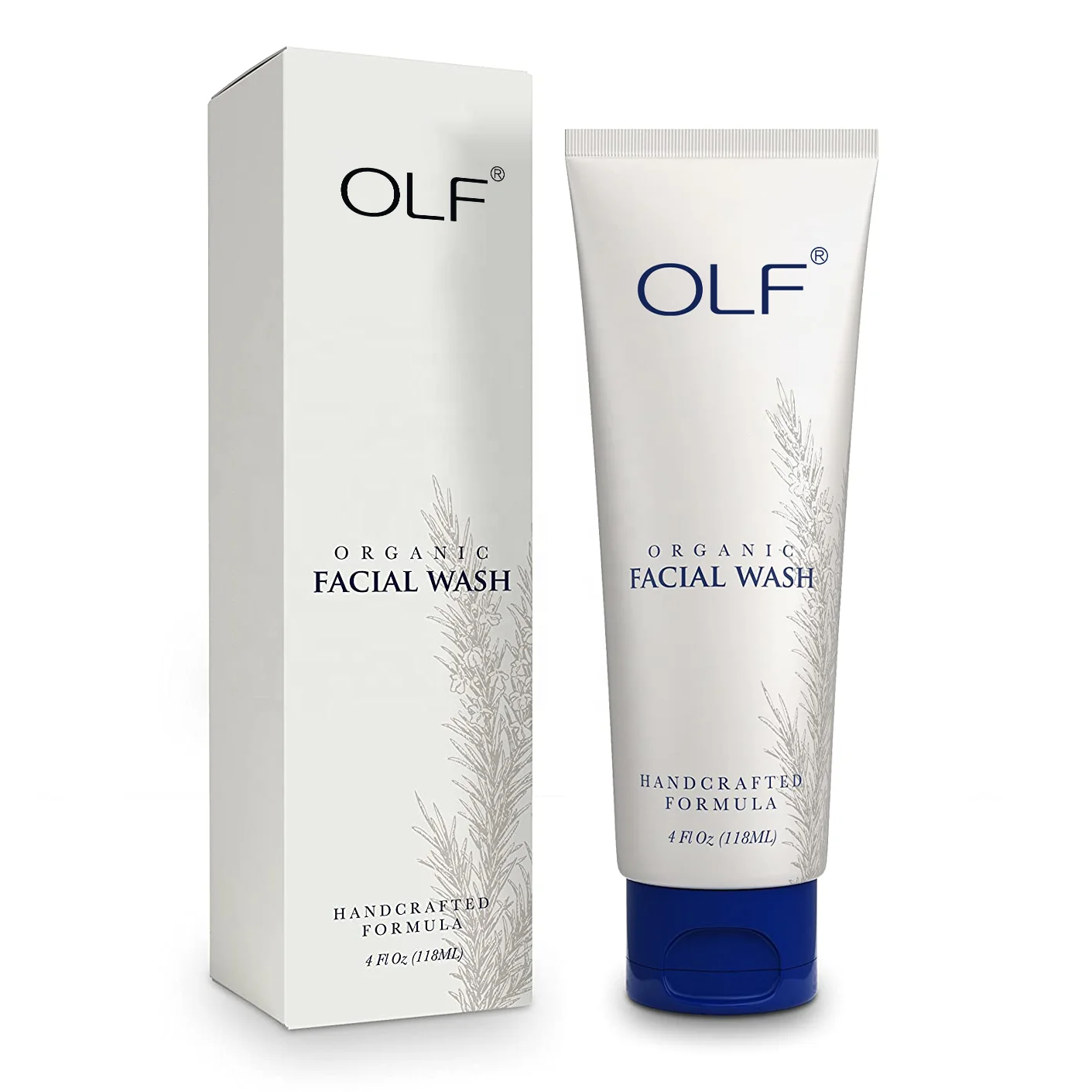 

Private Label Organic Makeup Face Wash Facial Cleanser for Women Men