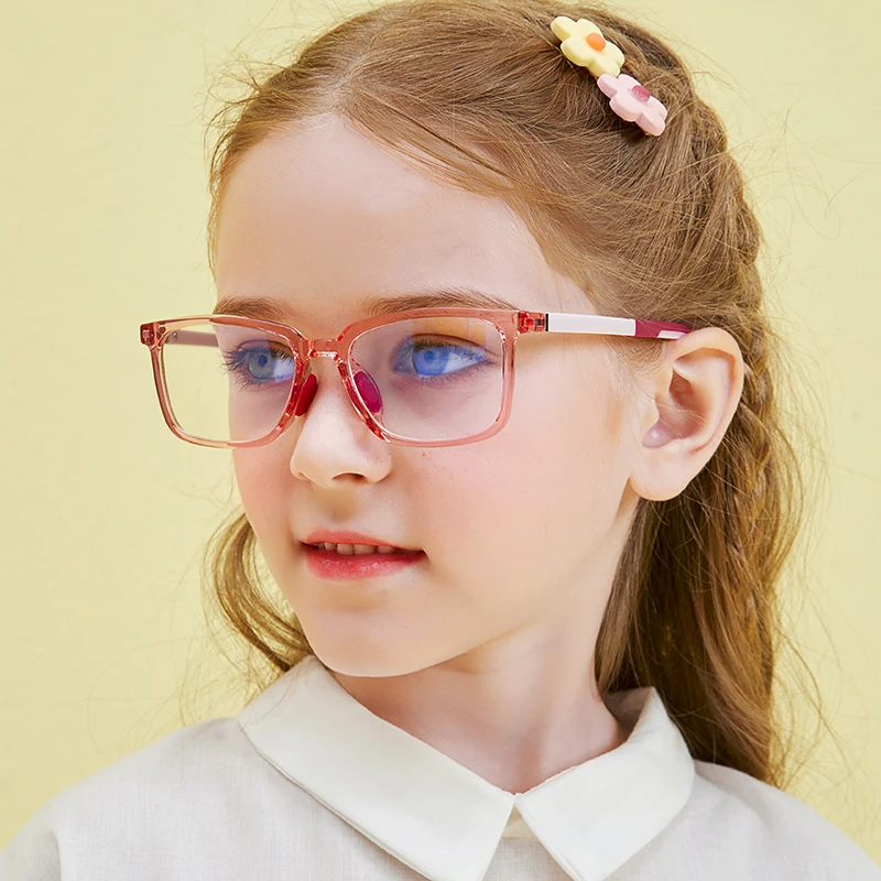 

MS 5207 New Kids Glasses TR90 Frames Soft Light Frames For Girls and Boys Blue Light Blocking Spectecles