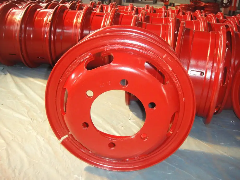 
wheels truck 6.00-16 steel wheel rims competitive size 22.5x8.25 22.5x9.00 22.5x11.75 