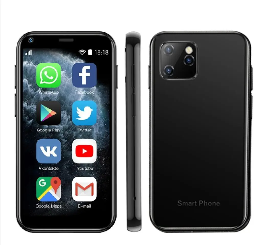 

Factory Price Cheap Small Size Rugged Style Mobilephone SOYES XS11 1+8G Mini Android Smartphone with Face Unlock