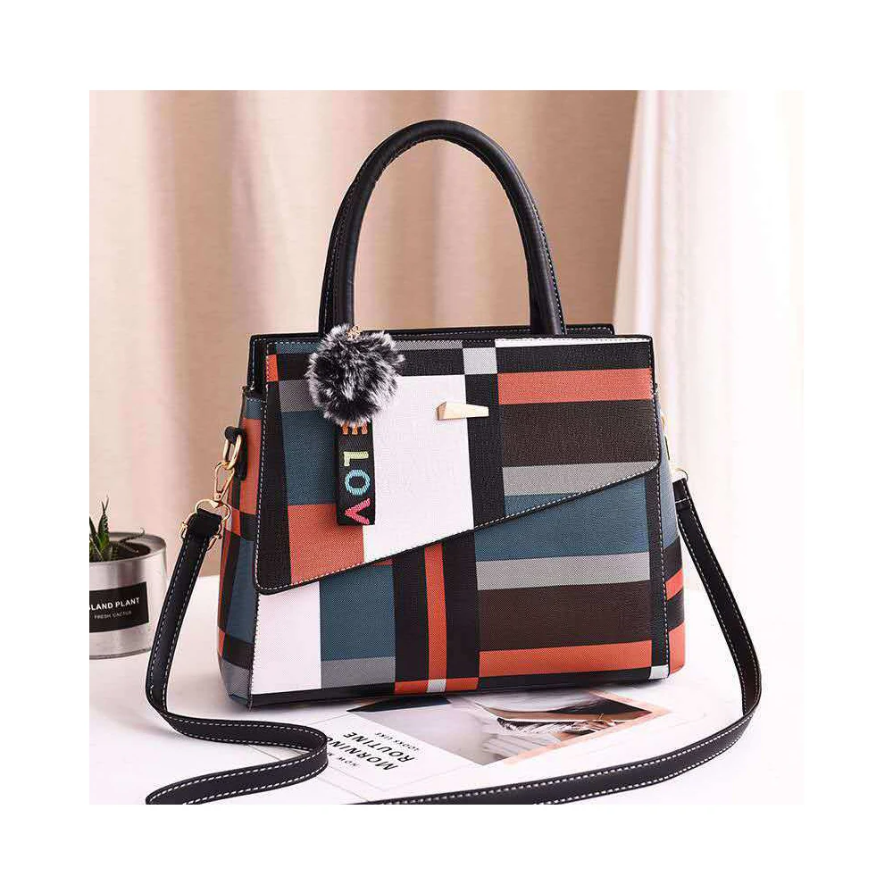 

DF9029 Professional shoulder luxury bags women handbags colorful handbag Handbag For Lady with low price