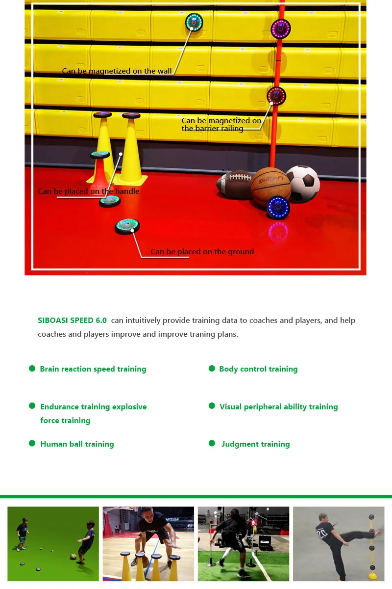 LED light sports training