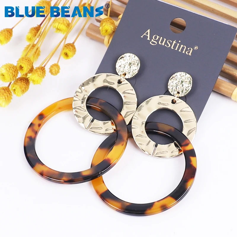 

Agustina 2020 New Korean Style Big Women Drop Earrings party Jewelry Dangle Earrings Bohemian hoop Earring fashion jewelry, Colorful