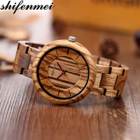 

Shifenmei wood Watch Quartz Ladies wood Fashion Wrist Watches Women Wristwatch Girls Female fashion watches