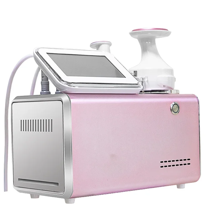 

2022 New Update Non Invasive Reduce Fat V5 Hifu RF Roller Machine Skin Rejuvenation, Pink