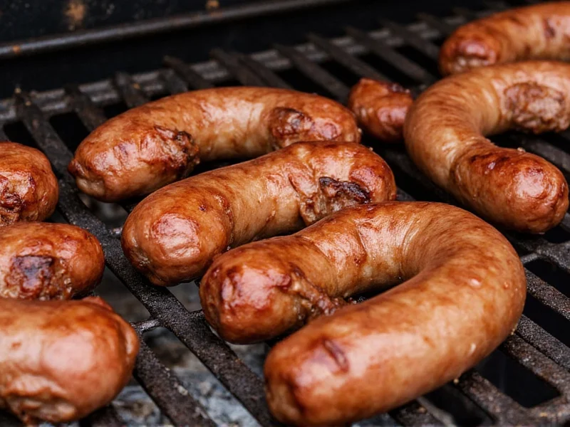 how long cook sausage grill