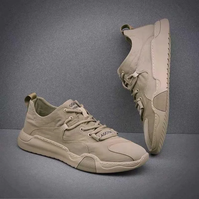 

Custom brand soft classic quality sport shoes manufacturers running sneakers, Sand color, grey
