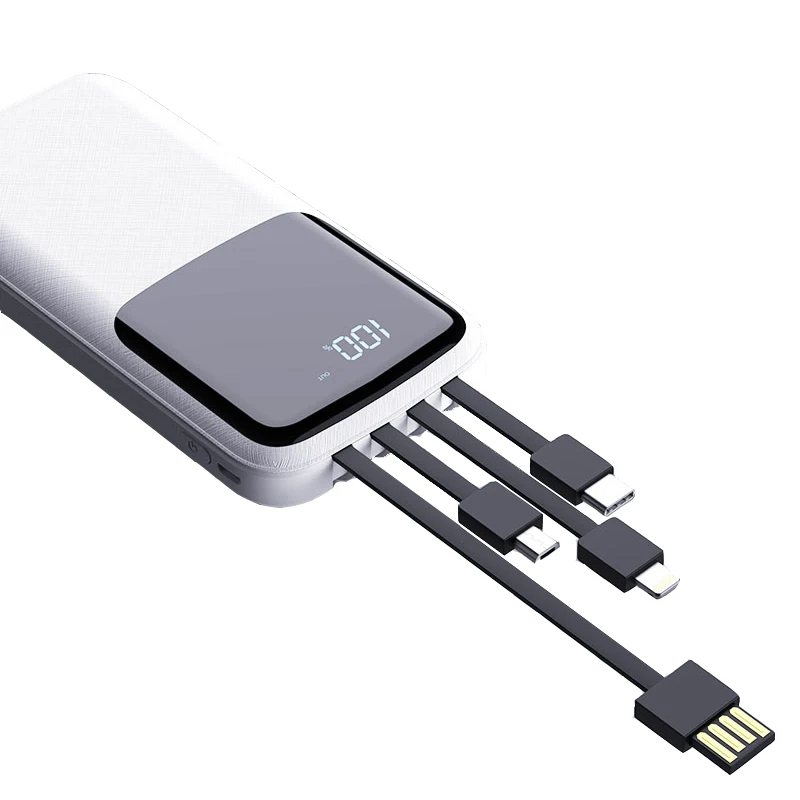 

Mobile Power Bank comes mobile phone portable battery with 4-line led digital display power bank 10000mAh