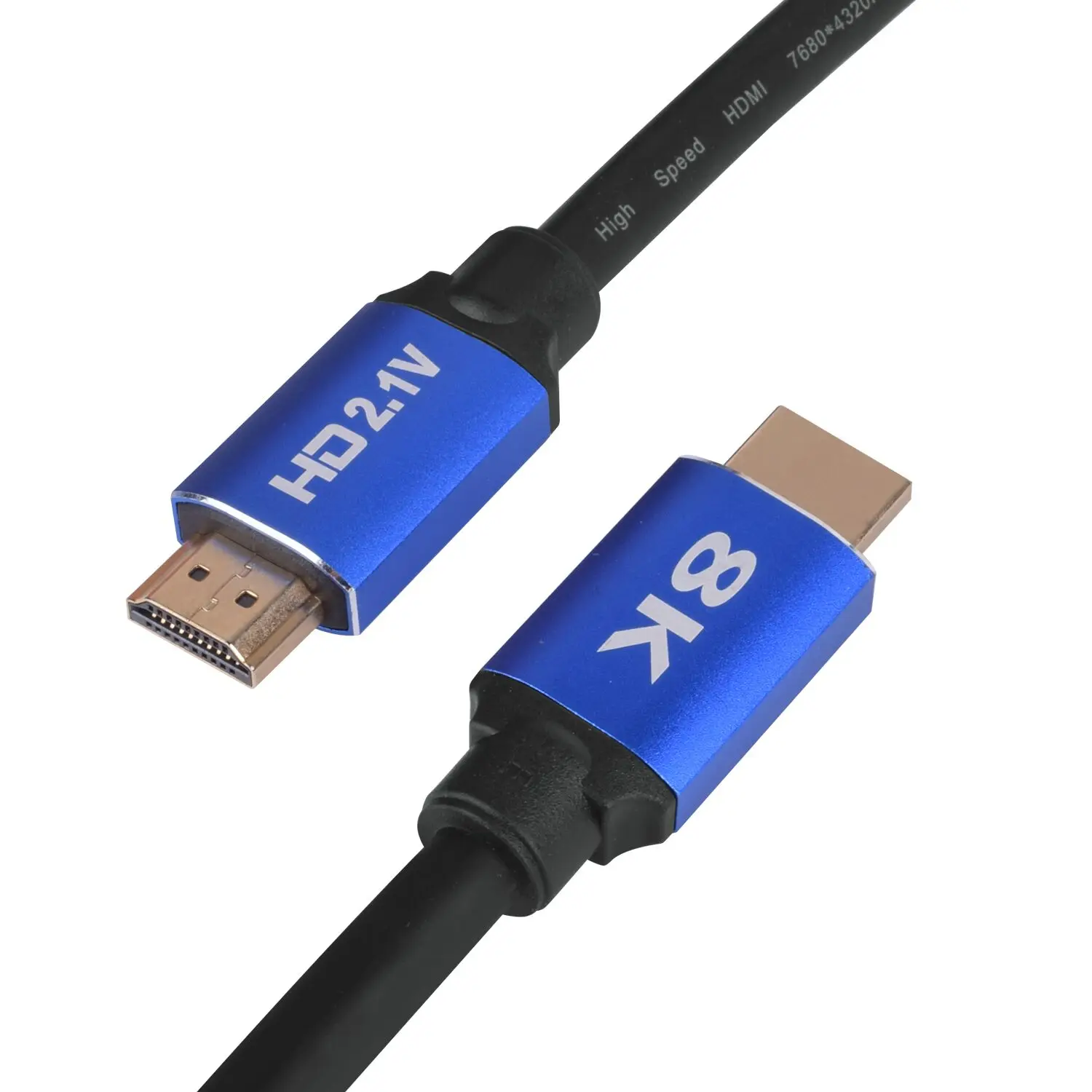 High Speed 1.8m 3m 5m 8k Hdmi 2.1 4k 2k 3d 2160p Premium Hdmi Cable 2.1