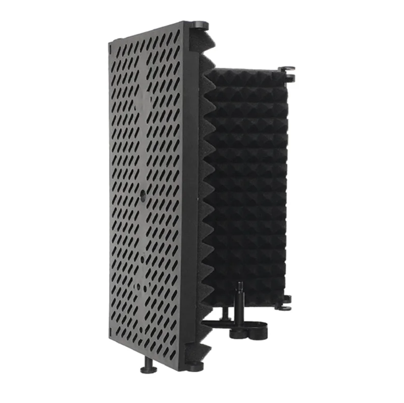 

Microphone Isolation Shield, Studio Mic Sound Absorbing Foam Reflector for Any Condenser Microphone Recording Equipment Studio.
