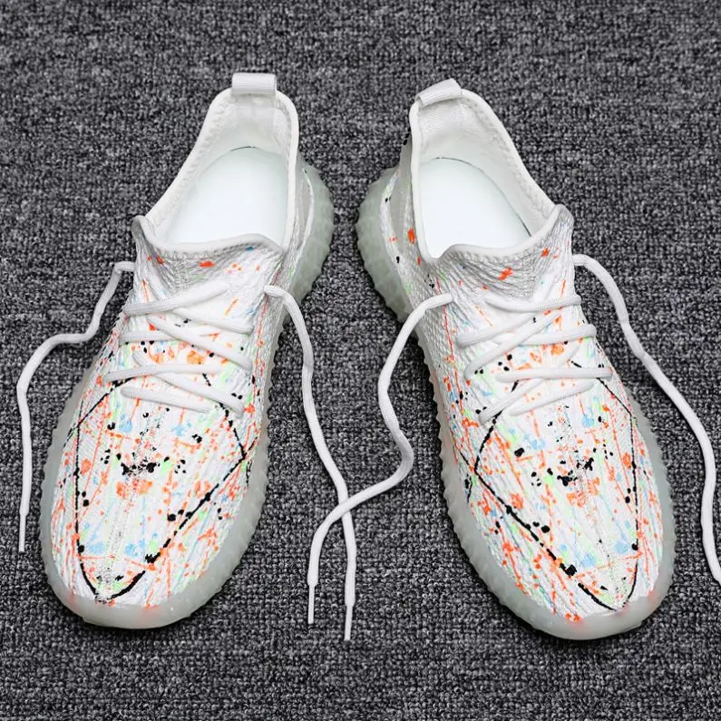 

Hot sale breathable light sports shoes mens sneakers shoes men, Optional