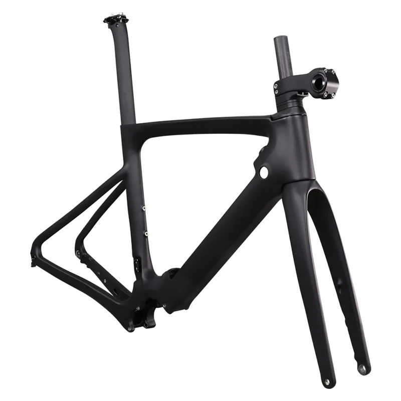 Full Carbon Monocoque Frame Carbon Electric Road Bike Frame With Disc