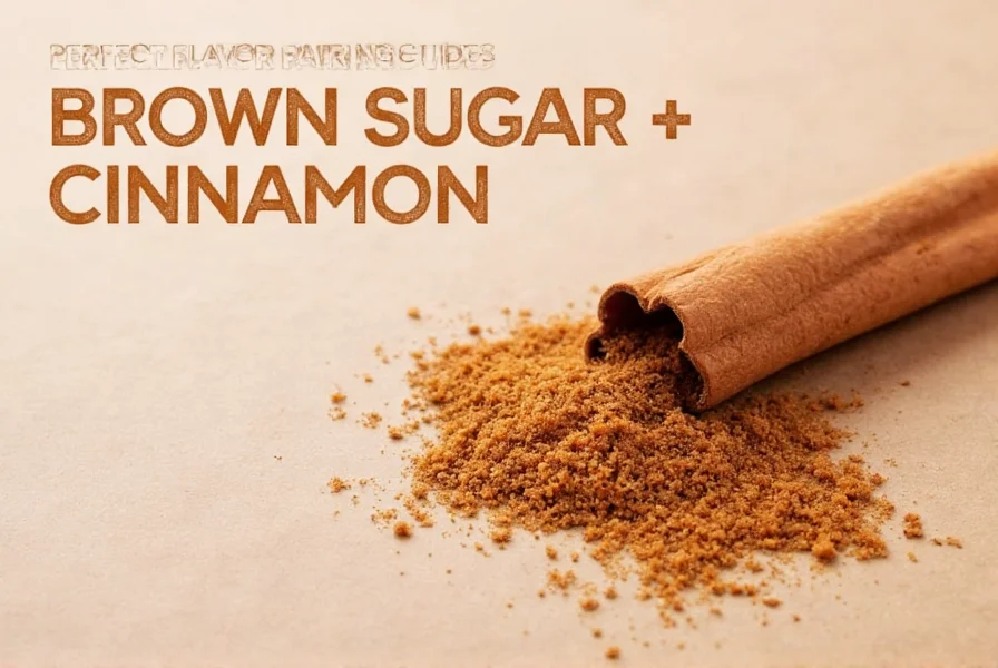 brown sugar and cinnamon
