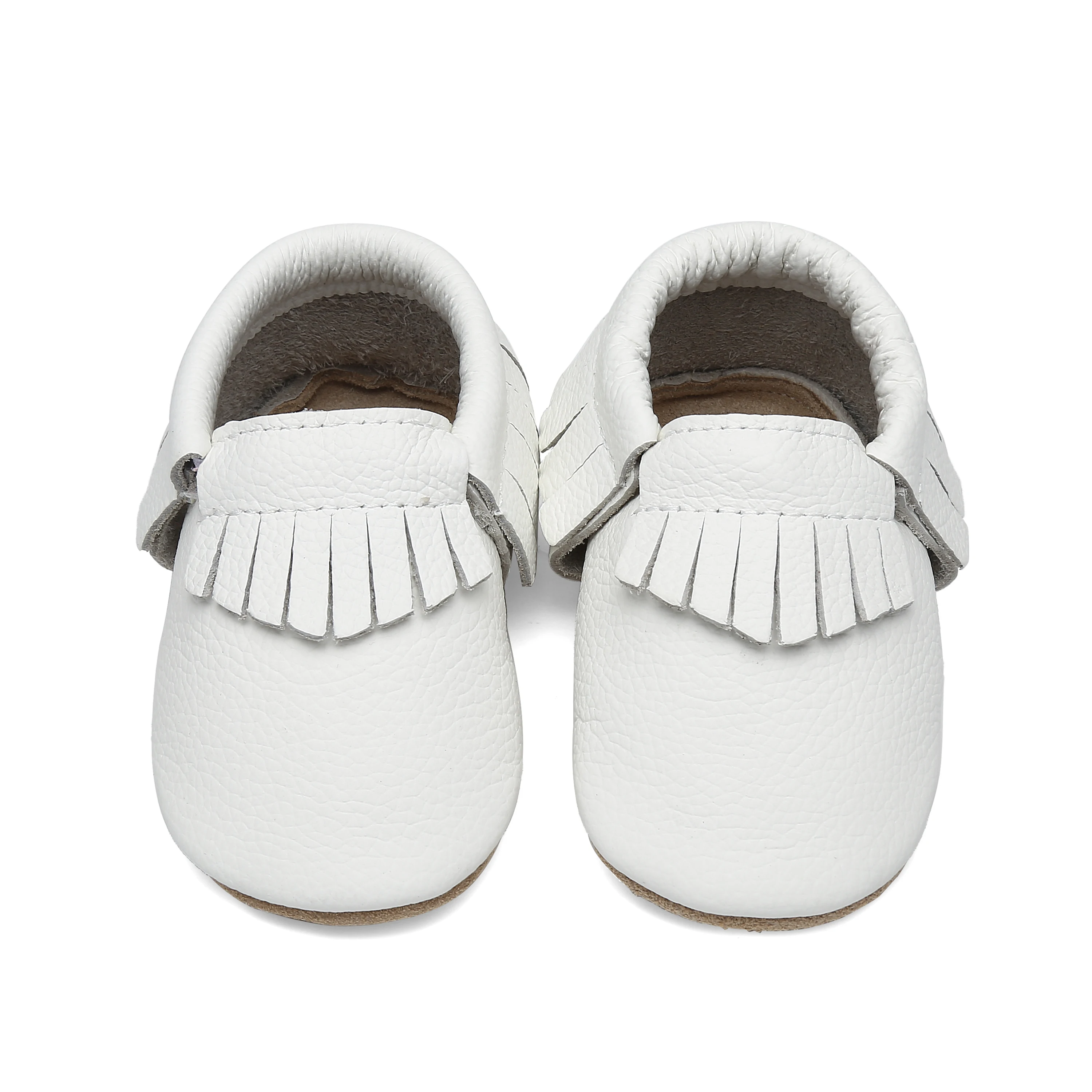 

Factory Price Soft Genuine Leather 0-24 White Tassels Custom Casual Baby Shoes Toddler For Kids Boys Girls, 6 color