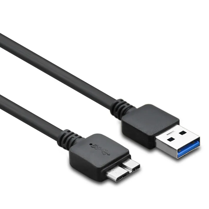 

ACASIS Fast Charging USB To Micro B Data Cable Usb3.1 Male To Usb 3.0 Micro B Male Cable For Hard Drive, Black
