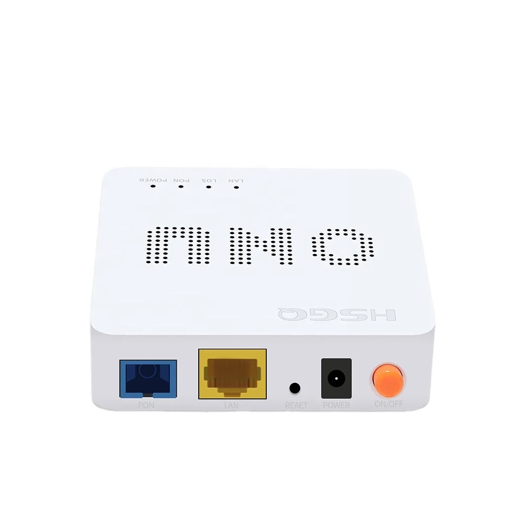 

HSGQ-X100DG Fiber Optic Network Terminal Router Compatible All Brand OLT 1GE Rj45 GPON EPON GEPON ONU